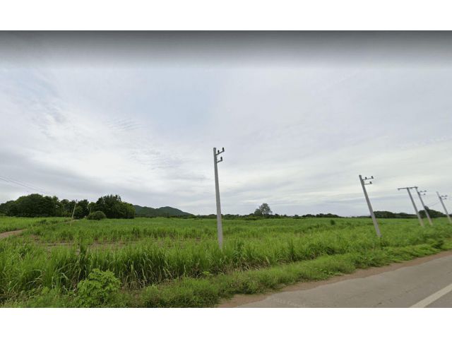 L357 ขายที่ดินติดถนน.4030 18 ไร่ หน้ากว้าง 340 เมตร โพธาราม ราชบุรี
