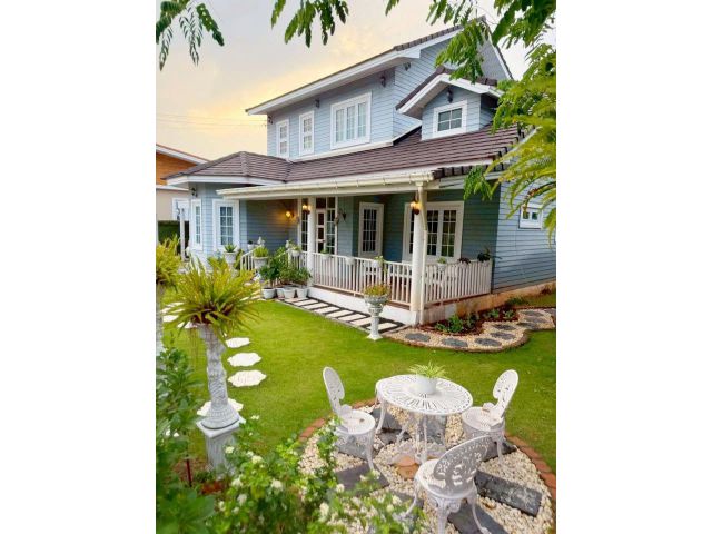 ขายถูกมาก!! บ้านเดี่ยว 2 ชั้น สไตล์ English Cottage อ.เมือง โคราช หลังสนาม 80 พรรษา ใกล้บิ๊กซี เซฟวันฯ