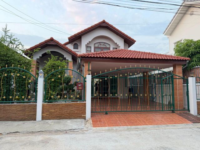 บ้านเดี่ยวให้เช่า หมู่บ้าน ชวนชื่น วัชรพล รามอินทรา 65