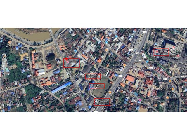 บ้านพร้อมที่ดินในตลาด ทำเลดี