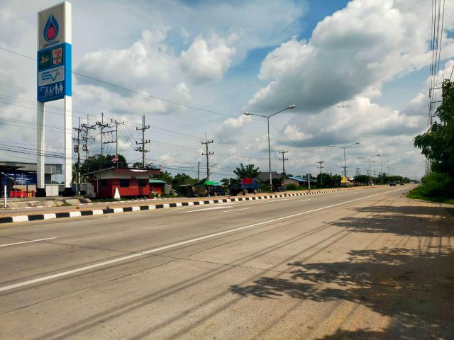 ขายที่ดิน 45ไร่ ไร่ละ2.2ล้าน.หน้าติดทางหลวง321.ข้างติดตลาด อ.กำแพงแสน จ.นครปฐม.เหมาะทำปั้มน้ำมัน/คลังสินค้า/ตลาดกลาง/บ้านจัดสรร