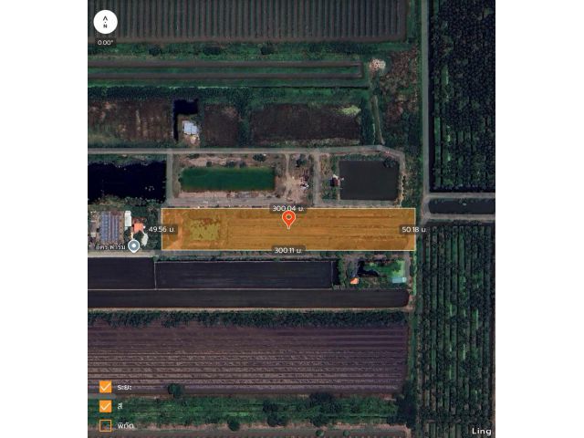 ขายด่วนที่ดิน 9-1-41 ไร่ ติดถนนสาธารณะ คลอง 11 ตอ. ซอย สมนึก อ.หนองเสือ จ.ปทุมธานี