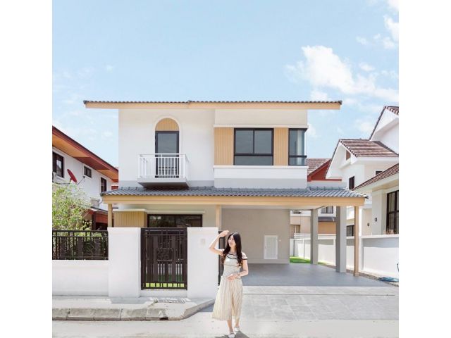 บ้านเดี่ยว 2 ชั้น หมู่บ้านกุลพันธ์วิลล์ 12 เดอะคาสเซิล เชียงใหม่