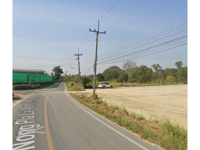 ขายที่ดินนาเริก 6 ไร่ ติดถนนลาดยางถมแล้วซอยอบต.นาเริก ใกล้แยกเกาะโพธิ์(ถนน331)-6กม. อ.พนัสนิคม ชลบุรี