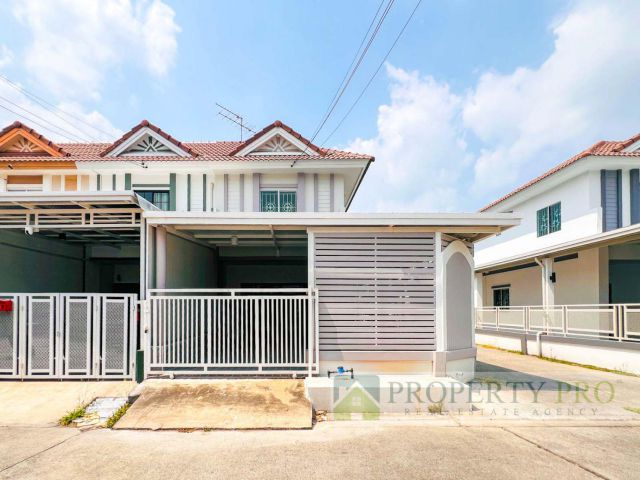 ขาย บ้าน พฤกษา D รังสิต คลอง 3 ทาวน์โฮม 2 ชั้น ขนาด 23 ตรว 120 ตรม 2 นอน 2 น้ำ หลังมุม รีโนเวทใหม่ ใกล้ รังสิต-นครนายก