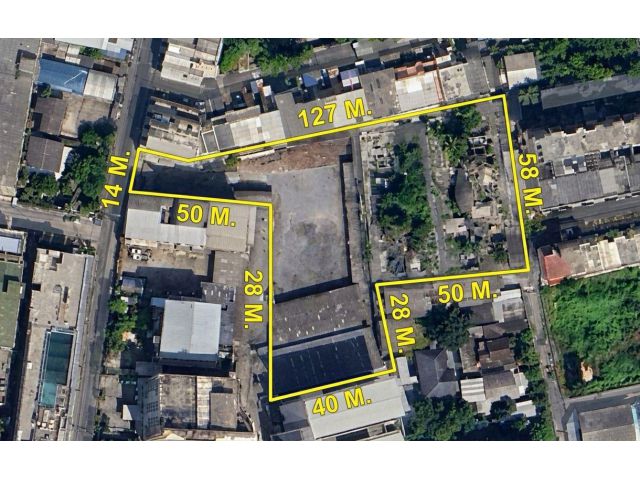 ที่ดินแปลงใหญ่ ปิ่นเกล้า ใกล้ Central เนื้อที่กว่า 1,500 ตร.ว. ใกล้ MRT บางยี่ขัน