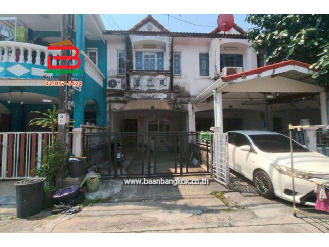 ทาวน์เฮ้าส์ หมู่บ้านเค.ซี.รามอินทรา 3 ซอยหทัยราษฎร์ 39 เนื้อที่ 16 ตรว. แขวงสามวาตะวันตก เขตคลองสามวา
