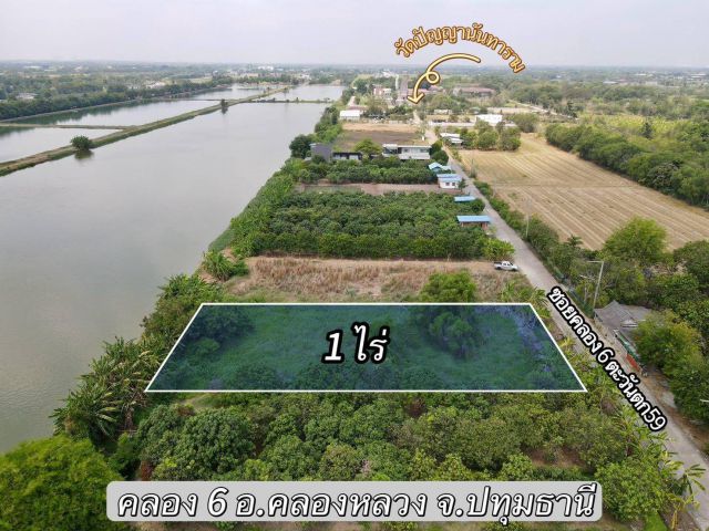 ที่สวย ทำเลดี ซอยตะวันตก 59 (วัดปัญญานันทาราม) คลอง 6 อ.คลองหลวง จ.ปทุมธานี #ที่ดินปทุมธานี #อำเภอคลองหลวง