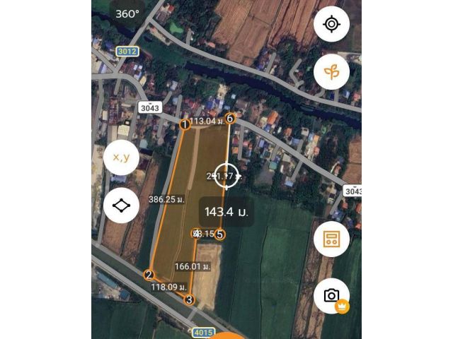 ที่ดินเหมาะสร้างโครงการจัดสรร 34ไร่5ตรว. ไร่ละ 2ล้าน ต.สามบัณฑิต อ.อุทัย จ. พระนครศรีอยุธยา ที่ดินติดถนนสองด้านทำเลดีมาก