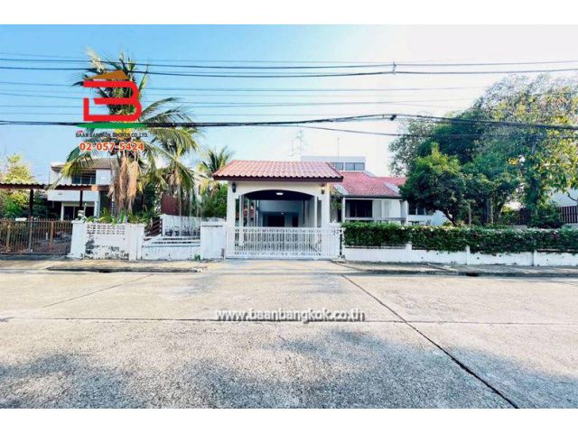 บ้านเดี่ยว หมู่บ้านการ์เด้นโฮม (พหลโยธิน 60) เนื้อที่ 1 งาน 20 ตรว. ตำบลคูคต อำเภอลำลูกกา จังหวัดปทุมธานี