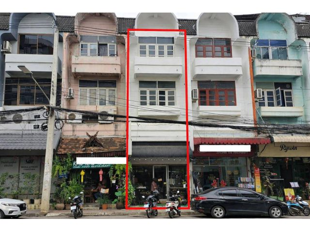 B015-ขายตึก 3 ชั้น พร้อมผู้เช่า ต.ช้างคลาน อ.เมืองเชียงใหม่ จ.เชียงใหม่