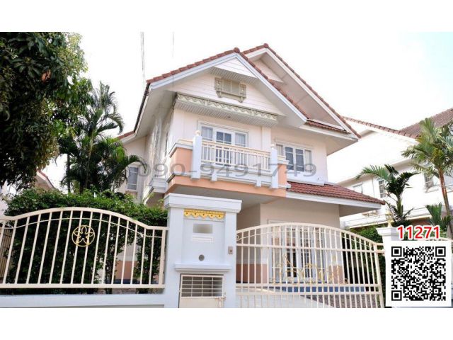 เช่า บ้านเดี่ยว 2 ชั้น หมู่บ้าน Parkway Chalet รามคำแหง 190 เขตมีนบุรี