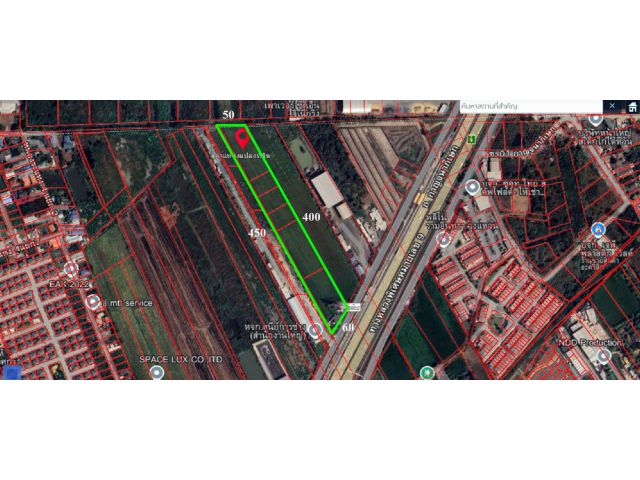ขายที่ดิน 11-2-60 ไร่ ผังเมืองสีเหลือง ย.2-1 ตั้งอยู๋ติดถนนเลียบถนนกาญจนาภิเษก ฝั่งออกจากถนนจตุโชติ ไป ถนนหทัยราษฎร์ เล