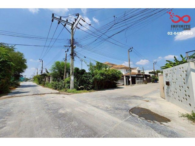 ขายที่ดิน 110 ตร.วา เกษตร-นวมินทร์ ซอยประเสริฐมนูกิจ 25 แปลงมุม
