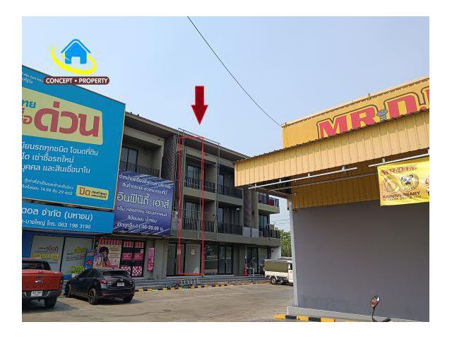 ขาย ให้เช่า อาคารพาณิชย์ ซอยกันตนา บางใหญ่ ใกล้ตลาดบางคูลัด นนทบุรี