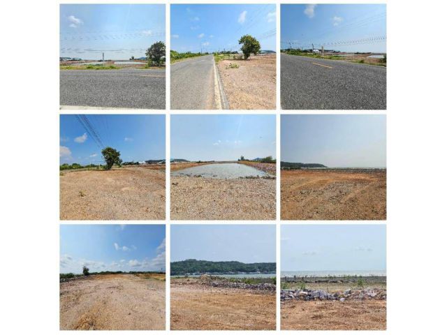 ขายที่่ดินติดทะเล ใกล้แหล่งท่องเที่ยว เกาะเปริด อำเภอแหลมสิงห์  จันทบุรี