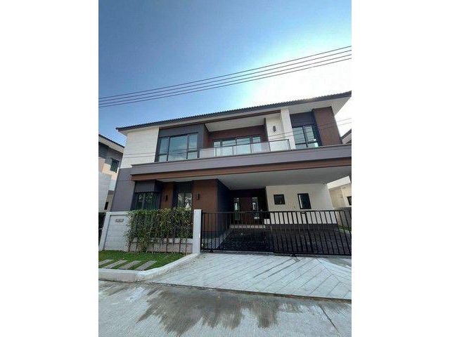 ให้เช่า บ้านเดี่ยว The City Bangna 3 68 ตร.วา บ้านมือหนึ่ง Fully Furnished พร้อมอยู่