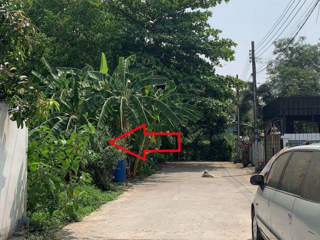 ขายที่ดินเปล่า ซอย สุขาภิบาล 5 ซอย 5 แยก 22 เนื้อที่ 177 ตรว. เหมาะสร้างบ้านพักอาศัย