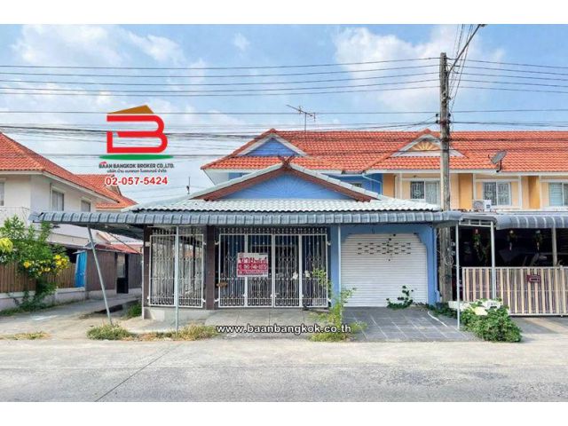 ทาวน์เฮาส์ เนื้อที่ 31.2 ตร.ว.โครงการ บ้านพฤกษา D รังสิต-คลองสาม (ใกล้ตลาดไทยสมบูรณ์) อำเภอคลองหลวง ปทุมธานี