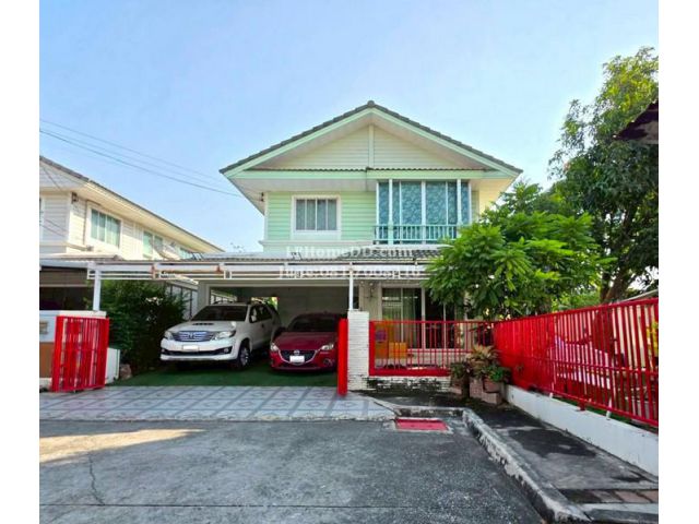ขายถูก พฤกษ์ลดา รังสิต คลอง 4 บ้านเดี่ยว 2 ชั้น 57 ตร.ว. บ้านแปลงมุม บ้านสวยพร้อมอยู่ ทำเลดี เดินทางสะดวก โครงการติดถนน