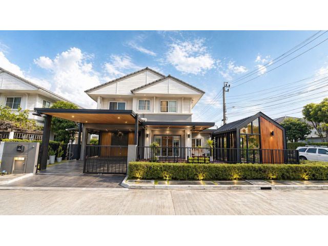 ขาย บ้านเดี่ยว หลังมุม ม.ชัยพฤกษ์ รามอินทรา-วงแหวน สภาพนางฟ้า บ้านพร้อมอยู่