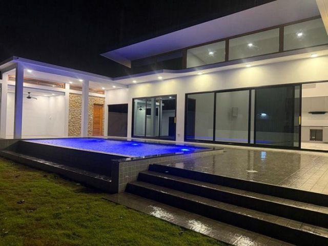 FOR SALE Modern Tropical Pool Villas Koh Samui Thailand Under Construction Site Visit Available