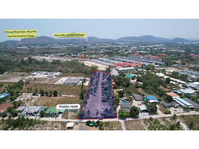 Vacant land for sale Prime development land for sale Hin Lek Fai,Soi Mon Mai location close to Hua hin city. | No. 93311