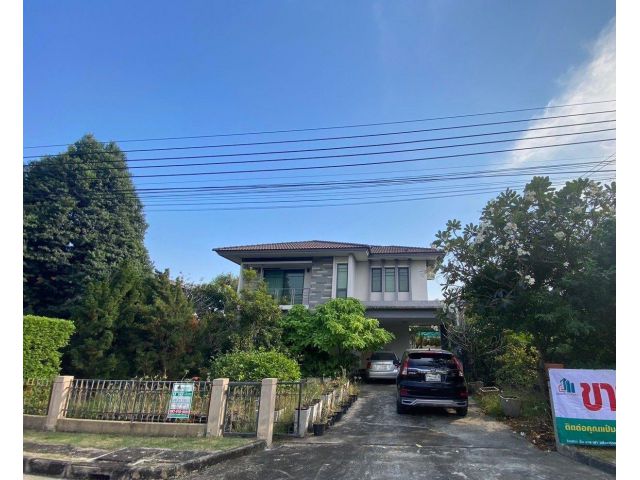 ขายบ้านเดี่ยว 2 ชั้น โครงการฮาบิเทีย ปัญญาอินทรา 2 บ้านใหญ่ ทำเลดี ใกล้รถไฟฟ้า