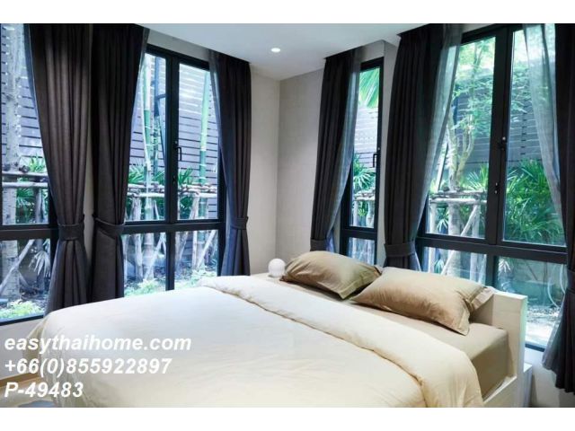 P-49483 คอนโดหรู ใจกลางทองหล่อ! 1 นอน Runesu Thonglor 5 วิวสวน เฟอร์ฯ ครบครัน ใกล้ BTS ทองหล่อ 35,000 บาท