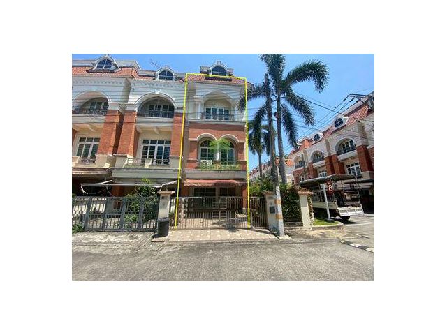 ขายทาวน์โฮม Casa City Nuanjan หมู่บ้าน คาซ่า ซิตี้ นวลจันทร์ เนื้อที่ 34.90 ตร.ว แปลงริม ทำเลหน้าสวน สวย พร้อมอยู่