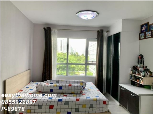 P-89878 สตูดิโอ 1.8M ใกล้  BTS วุฒากาศ! แอสไพร์ สาทร-ตากสิน วิวสวย เฟอร์ครบ!  Line Id: @easythaihome 085-592-2897