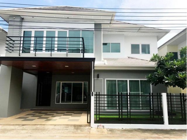 ให้เช่าบ้านเดี่ยว  2 ชั้น โครงการ  รัชชา 5 (เข้าทางถนนราชพฤกษ์ หรือถนนกาญจนาภิเษก) พร้อมเข้าอยู่
