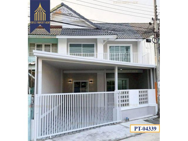 ทาวน์เฮ้าส์พฤกษา 18 บางบัวทองตกแต่งใหม่ราคาย่อมเยาว์
