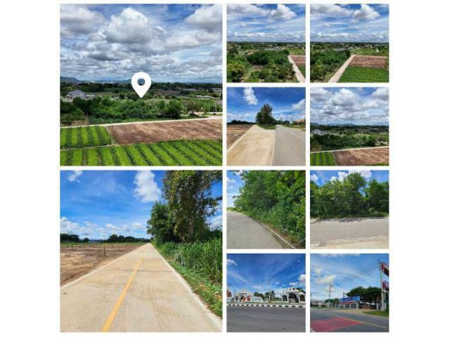 ขายที่ดินติดถนน 2 ด้าน หลังวัดวังขนาย  อำท่าม่วง กาญจนบุรี ห่างถนนใหญ่เพียง 400 เมตร