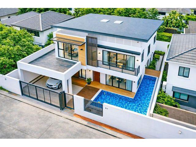 คฤหาสน์ Pool Villa บ้านเดี่ยว 5-6นอน 7น้ำ เพชรเกษม69 สารสาสน์วิเทศบางบอน 300 ม. 432ตร.ม. 105ตร.ว. ใกล้ Zanook Wake Park
