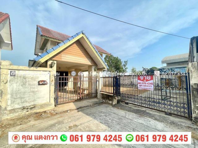 ขาย บ้านเดี่ยว 2 ชั้น หลังมุม หมู่บ้าน ศรีเมืองทอง บางบัวทอง