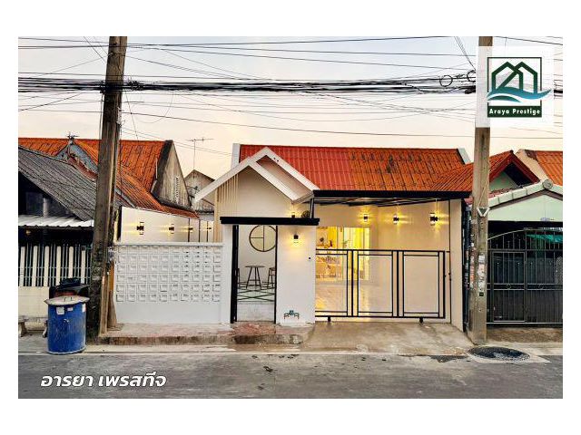 เด่นชัย บางเมือง บ้านชั้นเดียวตกแต่งพร้อมเข้าอยู่