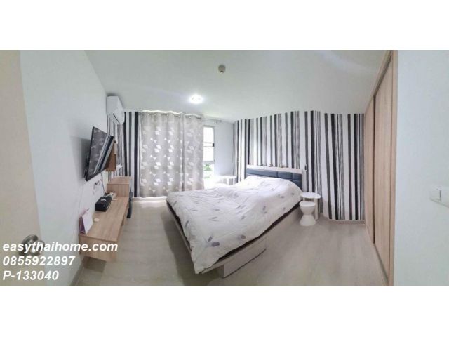 P-133040] ขายด่วน 1.95 ล้าน! ห้องใหญ่ 35 ตรม. วิวสวน The Niche ID พระราม 2 ย่านจอมทอง-บางมด 085-592-2897 Line: @easythaihome