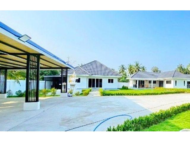 บ้านเดี่ยวชั้นเดียว 100ตร.ว.134 ตร.ม. 2นอน วัดนาห้วย 2น้ำ ใกล้รพ.ปราณบุรี 900 ม.ตลาดปราณบุรี 800 ม.