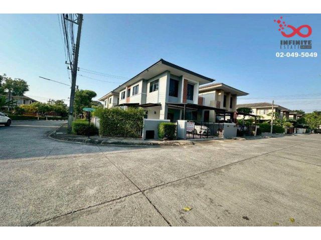 ขายบ้านเดี่ยว วราบดินทร์ วงแหวน–ลำลูกกา 2 ชั้น 42 ตร.ว. หลังมุม ลำลูกกาคลอง 5 ใกล้ถนนกาญจนาภิเษก