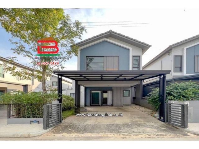 บ้านแฝด 2 ชั้น เนื้อที่ 40.5 ตร.ว. โครงการ อณาสิริ กรุงเทพ-ปทุมธานี ถนนกรุงเทพ-ปทุมธานี ตำบลบางคูวัด อำเภอเมืองปทุมธานี ปทุมธานี