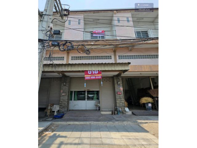 ขายอาคารพาณิชย์ 2 ชั้นครึ่ง ติดถนนใหญ่ บรมราชชนนี - พุทธมณฑล สาย 7 ใกล้ตลาดน้ำดอนหวาย