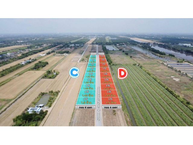 เปิดแปลงใหม่ แปลงนางฟ้า ทำเลทอง️คลอง 9 หนองเสือ ปทุมธานี ราคาเริ่มต้นเพียงไร่ละ 1.39 ล้าน ถนนสาธารณะ 8 เมตร น้ำประปาแล