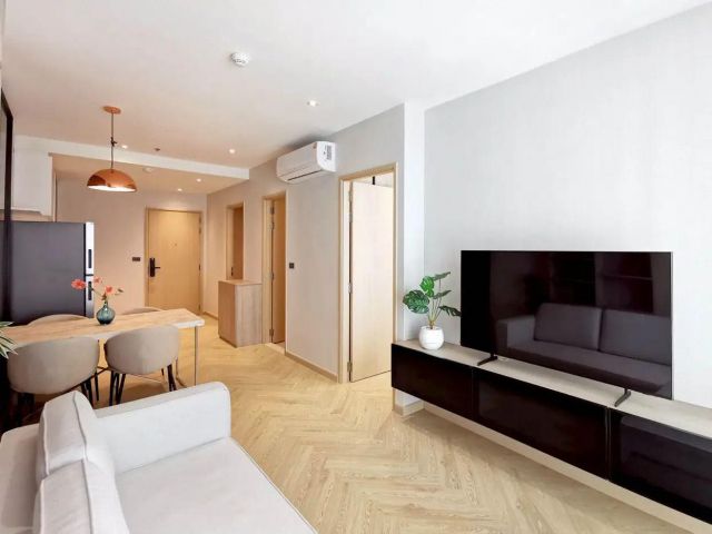 ให้เช่าคอนโด Sky Walk Residence สุขุมวิท 69 (W District) ห้องใหญ่ 2 ห้องนอน พร้อมเข้าอยู่!