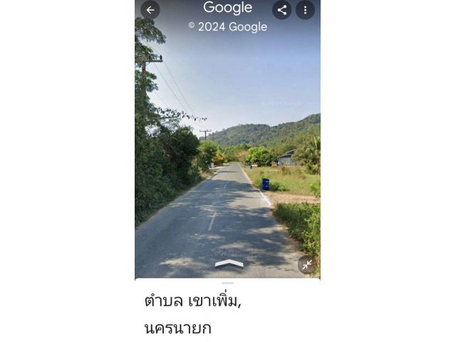 ขายที่ดินบ้านนา นครนายก เนื้อที่ 10 ไร่ วิวสวย ใกล้ภูเขา ใกล้แม่น้ำ