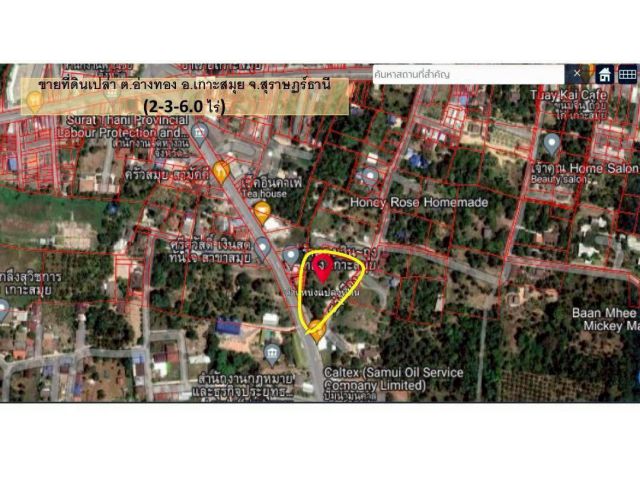 เกาสมุยขายที่ดินตอดถนนรอบเกาะ