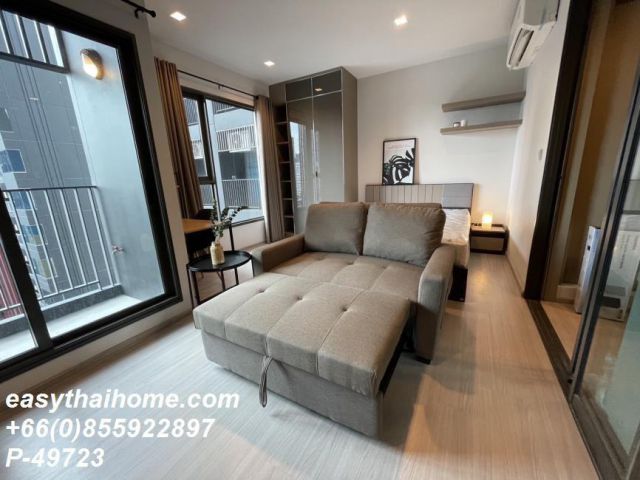 P-49723 วิวสระว่ายน้ำ! Life Asoke-Rama 9 ใกล้ MRT พระราม 9 เพียง 3 นาที! 19,000 บาท | Line Id: @easythaihome