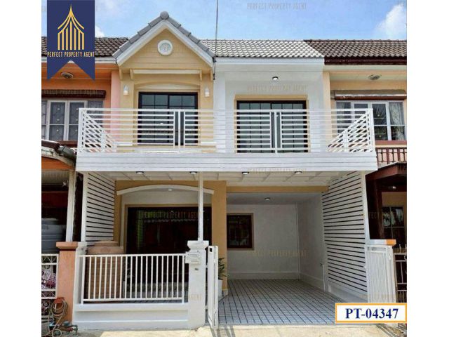 ขาย ทาวน์เฮ้าส์บุศรินทร์บางบัวทองตกแต่งใหม่ราคาย่อมเยาว์