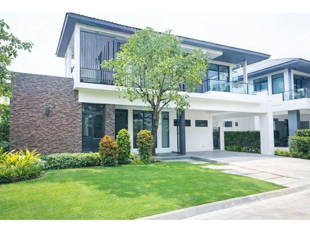 ใกล้รพ.จุฬารัตน์4 600 ม. คฤหาสน์ บ้านเดี่ยวหรู 4 นอน 4 น้ำ ศรีนครินทร์-บางนา สนามกอล์ฟเมืองแก้ว 90ตร.ว. 280ตร.ม.