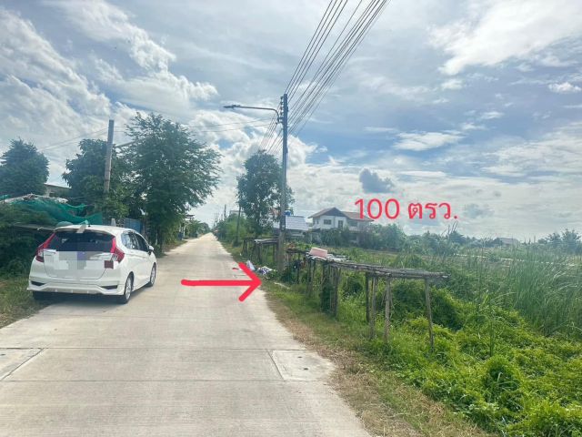 ด่วนขายถูกมากๆ ที่ดินซอยบงกช 41 ถนนเลียบคลอง 2 ต.คลองหลวง อ.คลองหลวง จ.ปทุมธานี